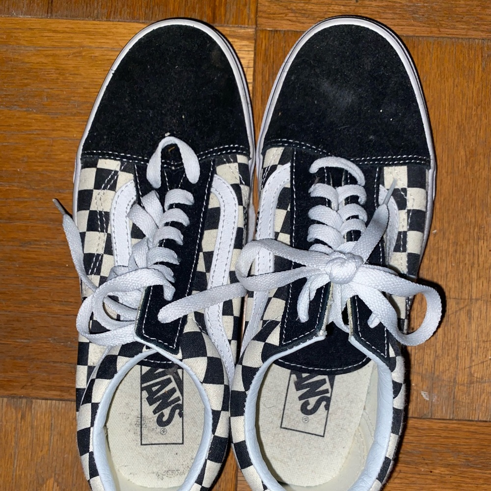 Checkered Vans